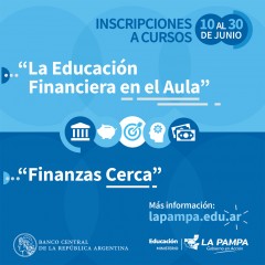 Educación financiera: se abren inscripciones a propuestas formativas